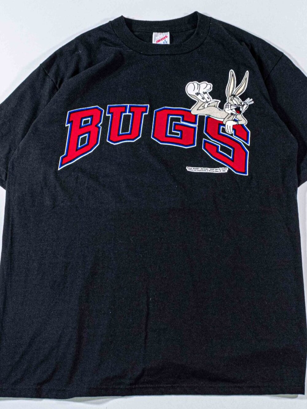 Vintage Bugs Bunny Jerzees T-Shirt Large 90s Looney Tunes Graphic Tee VTG Boxy